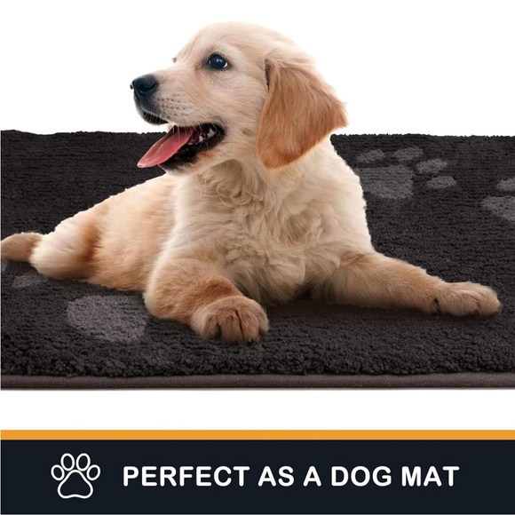 PURRUGS 🐾 Dirt Trapper Door Mat20"x31.5"Non-Skid/Slip Super Absorbent Floor Mat - Picture 8 of 9